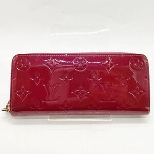 Louis Vuitton Cherry Red Embossed Wallet